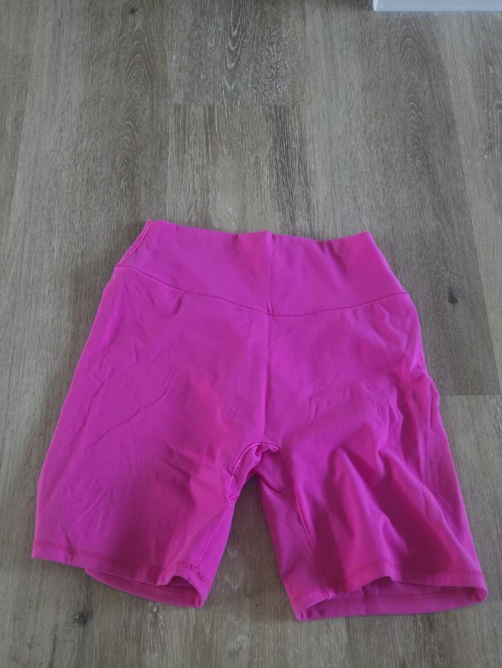 Sunzel High-Waist Active Shorts - Hot Pink